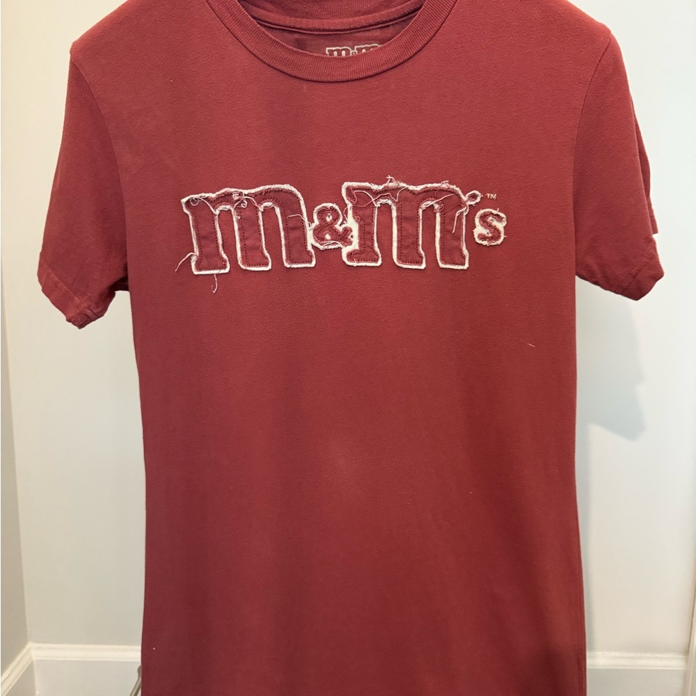 M&M's Burgundy Tee